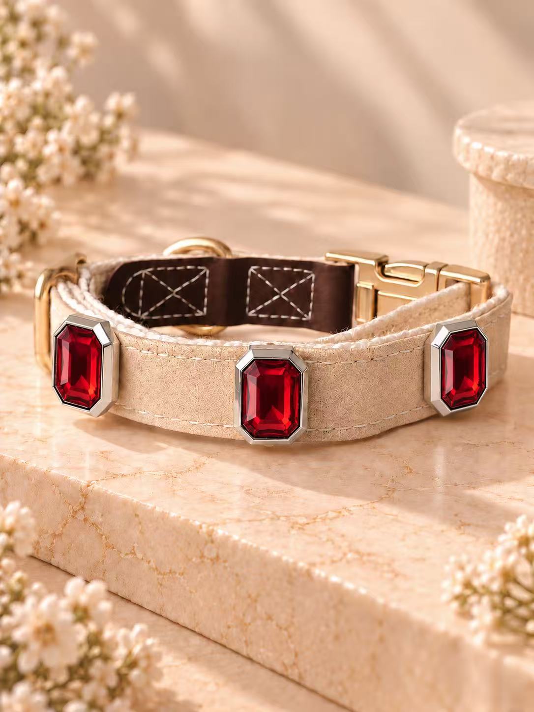 Ruby GemSwitch Buckle Collar